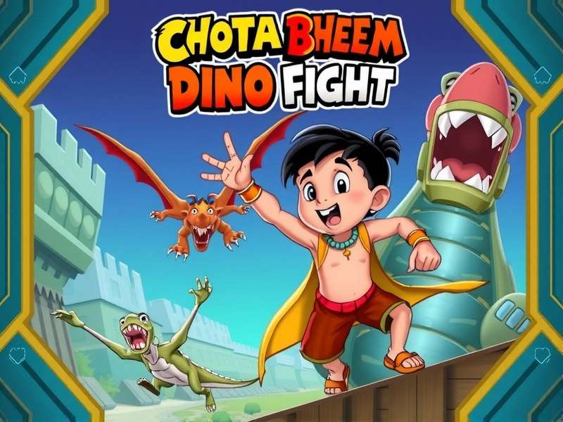 Chhota Bheem Dino Fight Cover Art